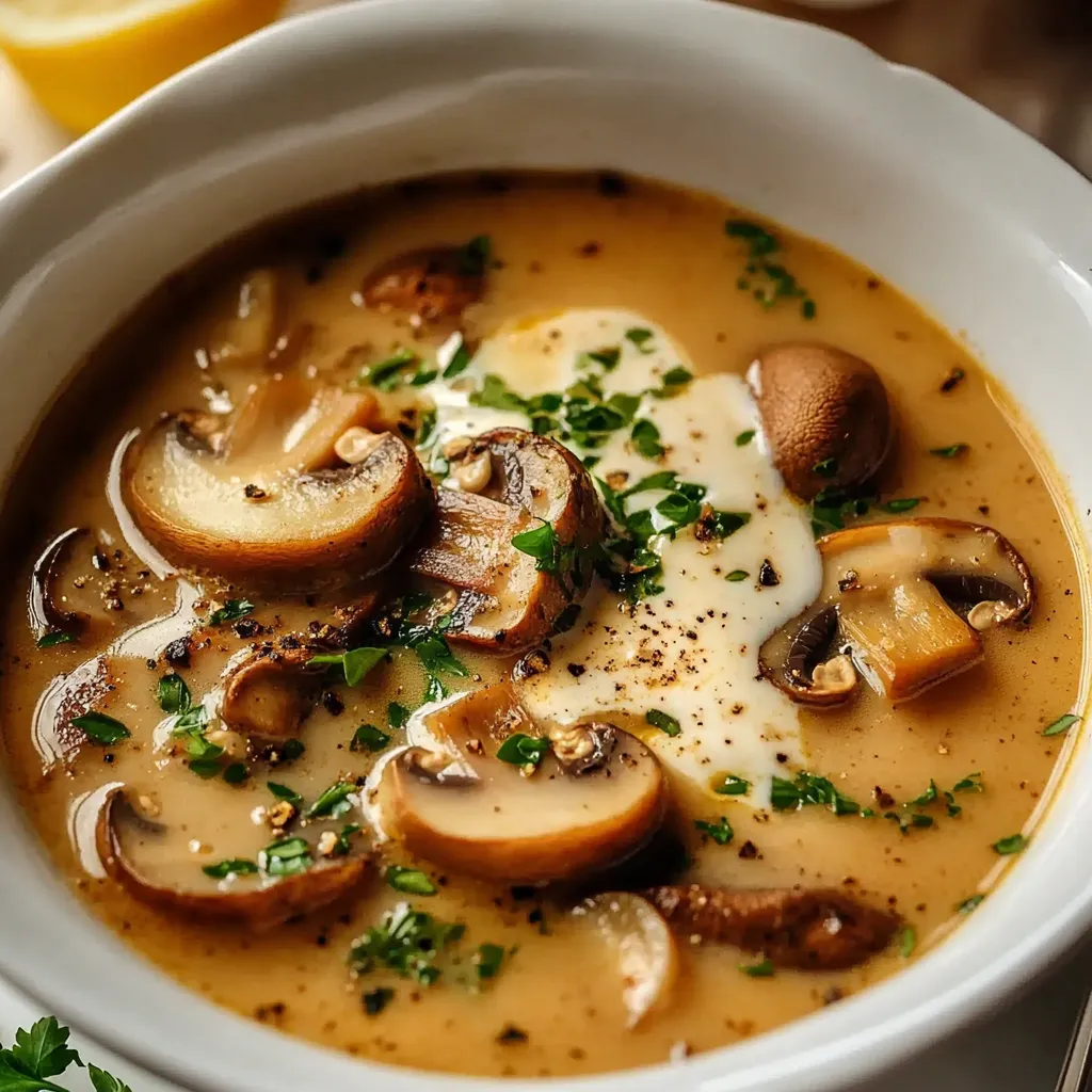 Ungarische Pilzsuppe - Authentisches Rezept