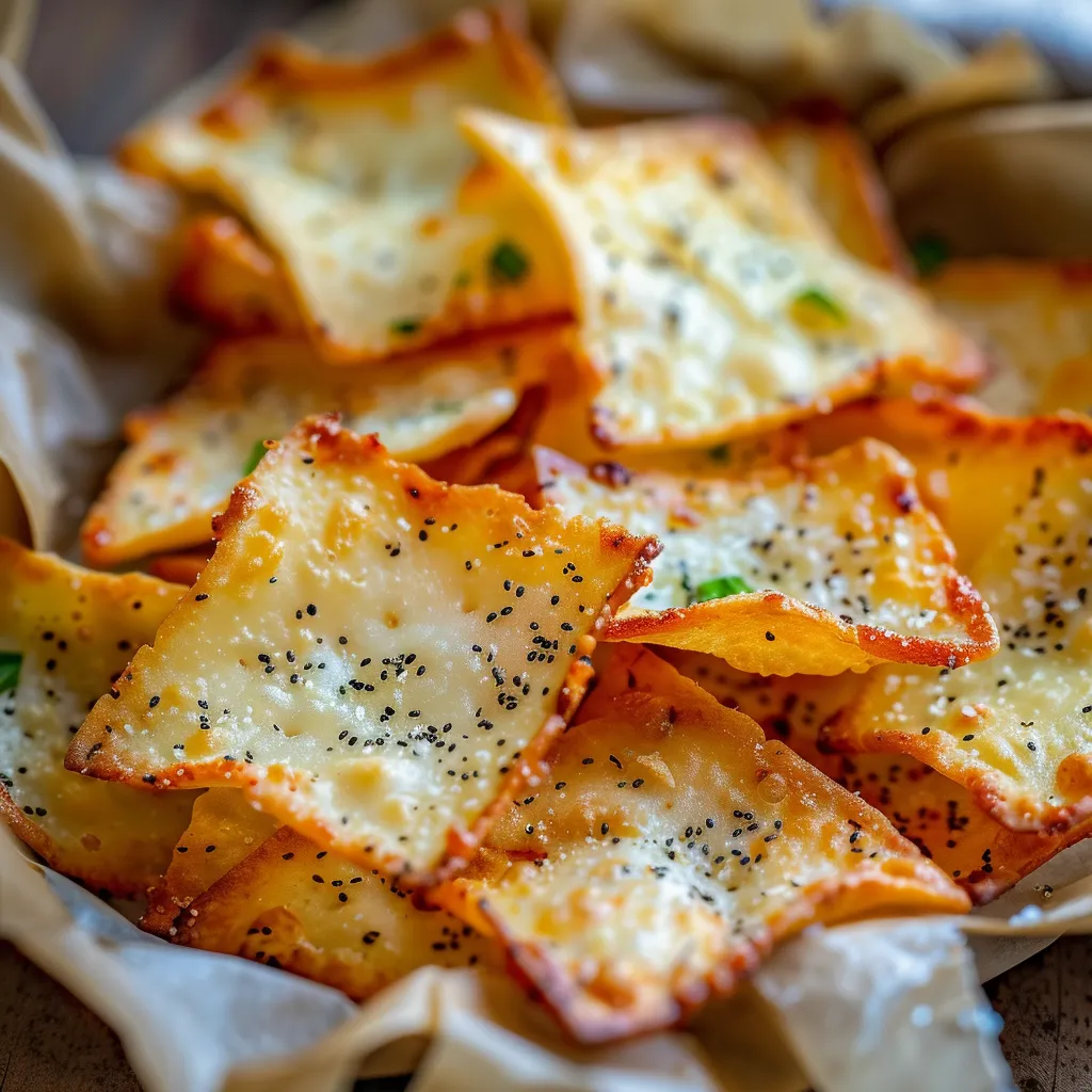 Quark Chips | Einfacher und gesunder Snack