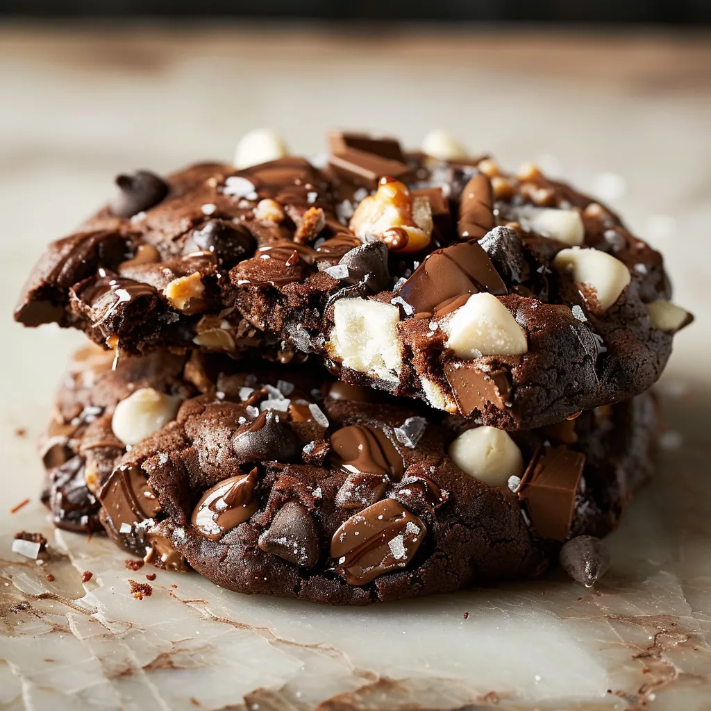 Rocky Road Cookies im Levain Bakery Stil - Leckeres Gebäck
