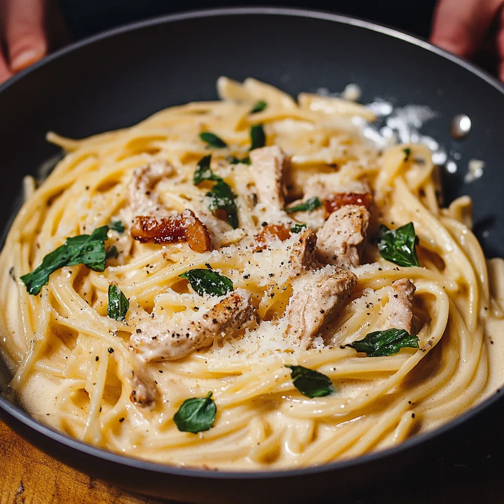 Una porción de spaghetti con carne y verduras.