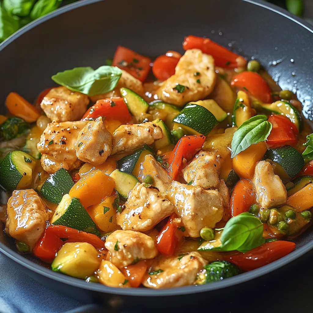 Un plato de carne con verduras.