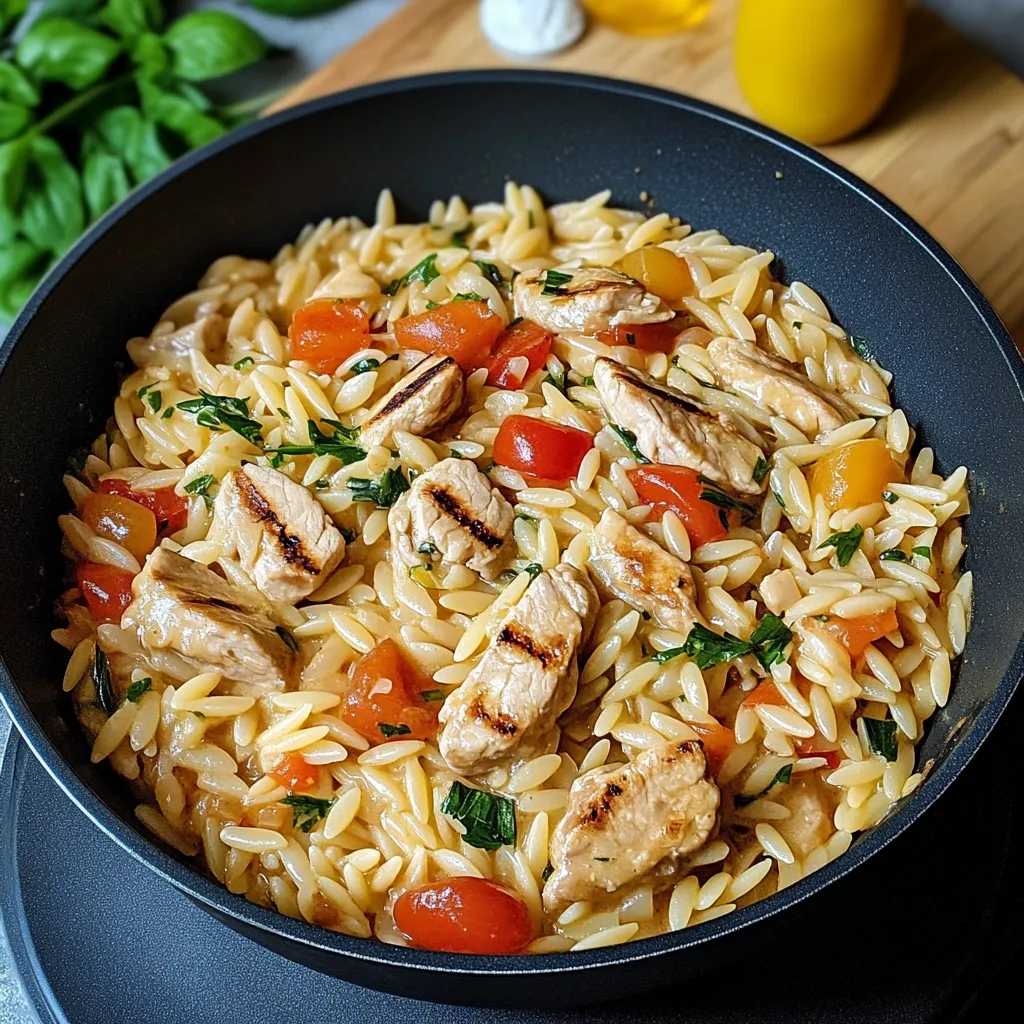 Una cacerola llena de arroz con carne y verduras.