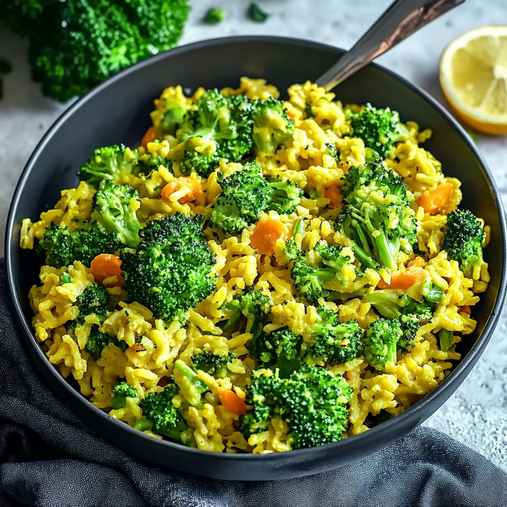 Rice con vegetales.