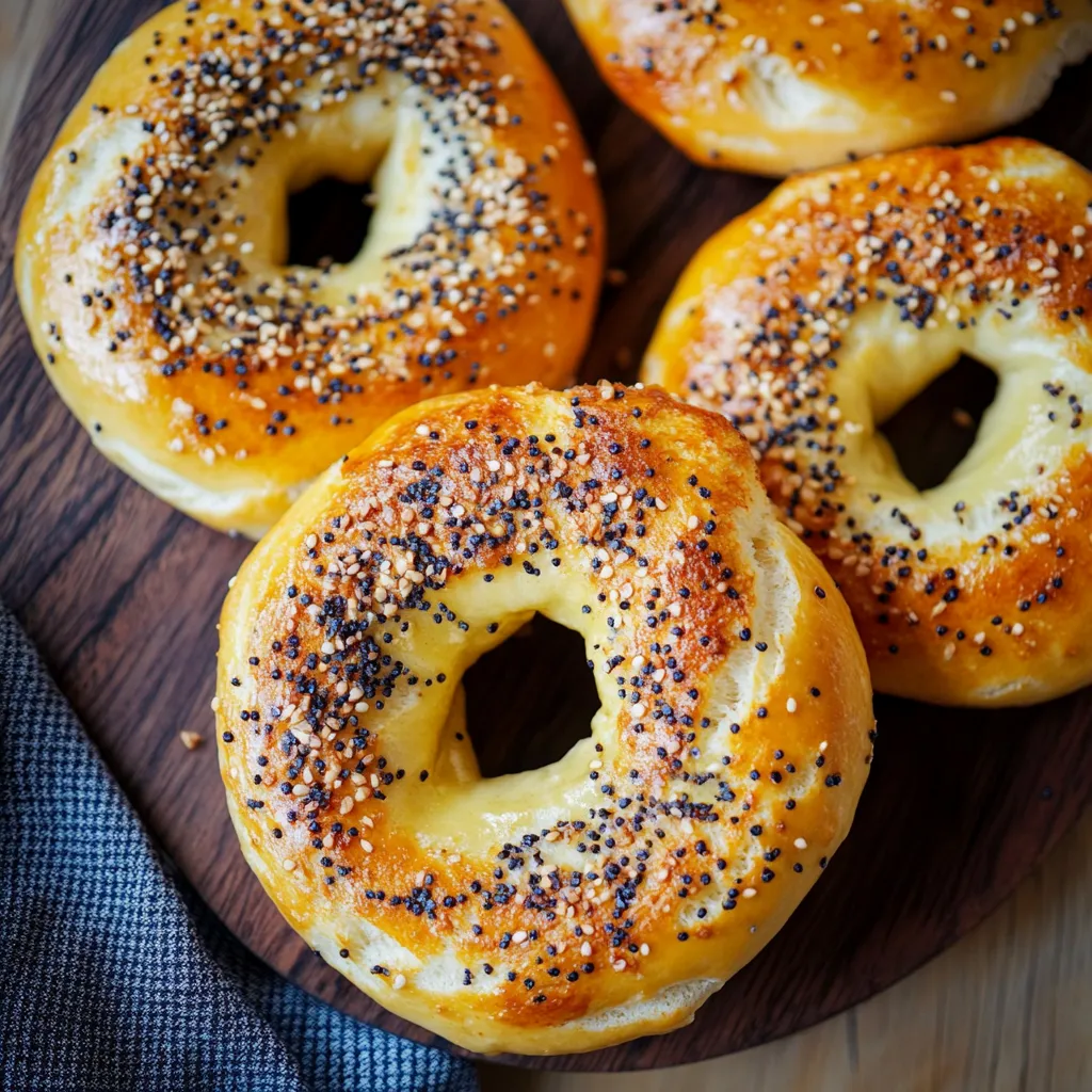 Ein Weißbrot mit Sesamkörnchen auf einem Holzbrett.
