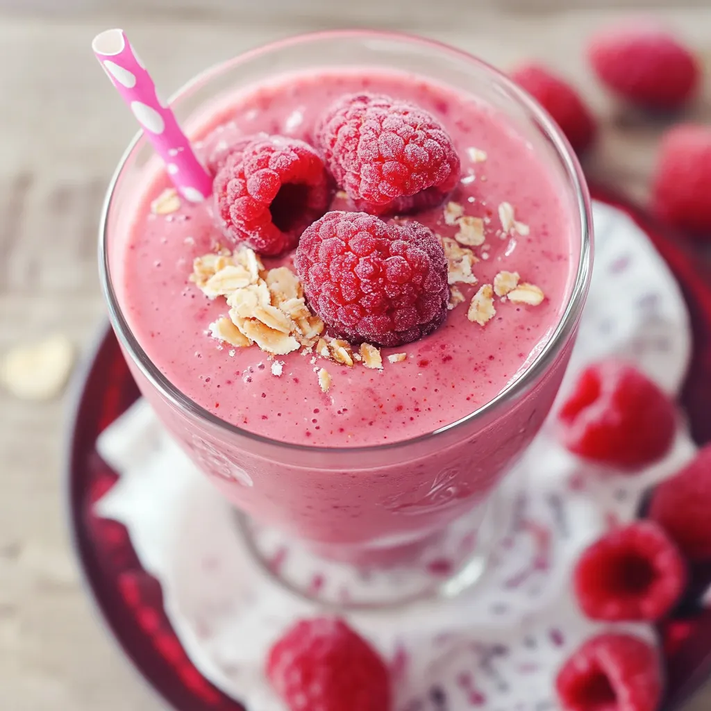 Eine Glass mit einer Raspberry, die in der Mitte des Glasses sitzt.
