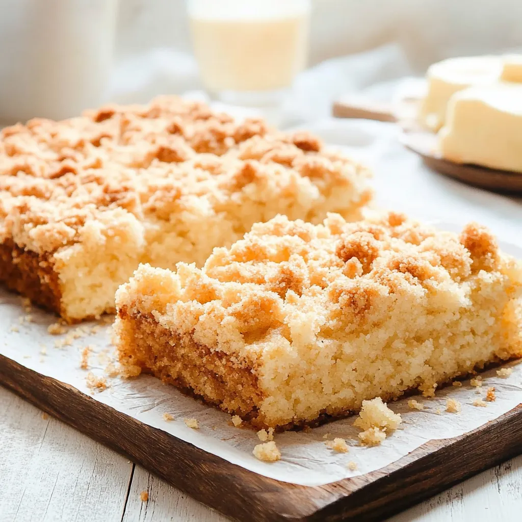 Ein Stück Kuchen auf einem Brett.