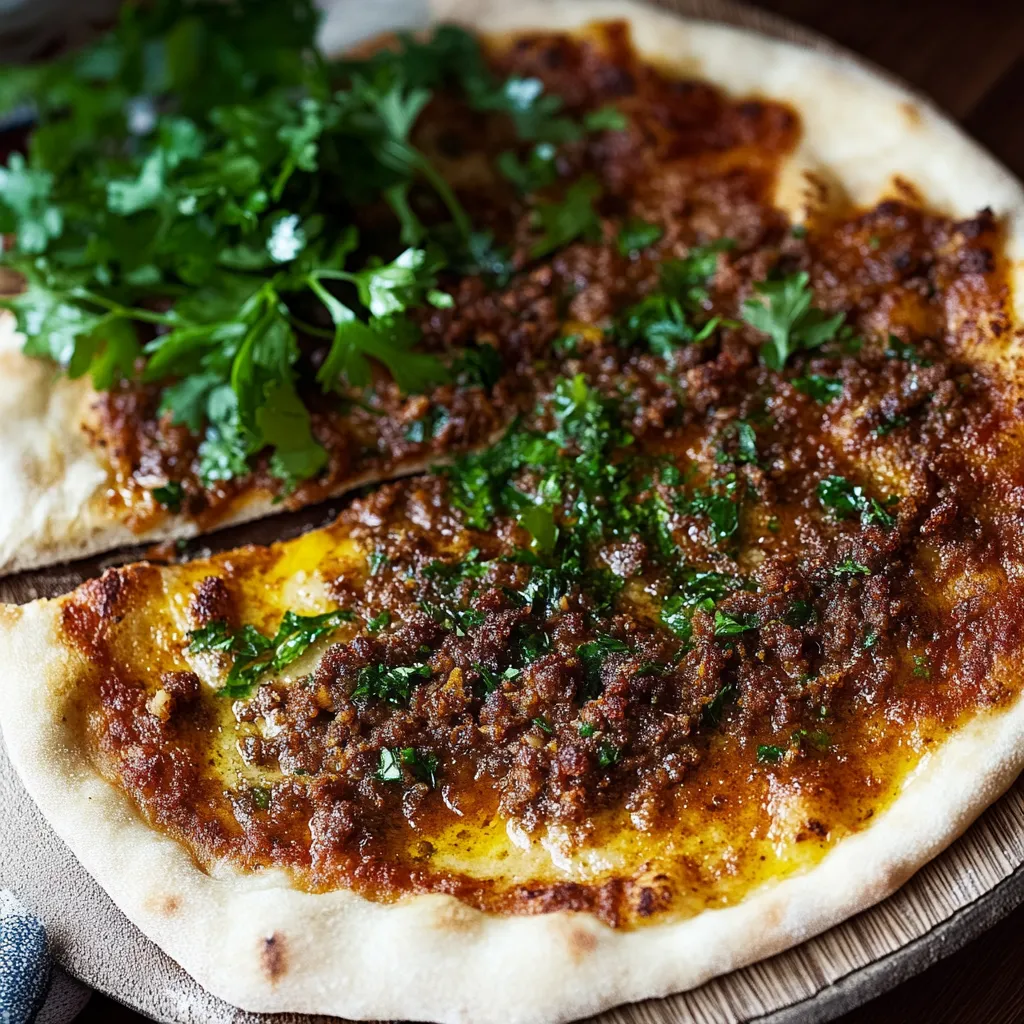 Eine Pizza mit Käse und Zwiebeln auf einem Teller.