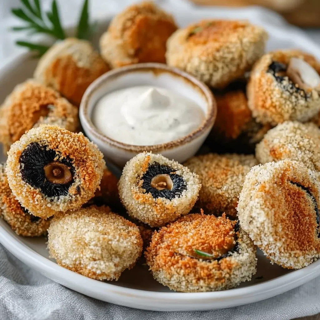 Ein weißer Teller mit einer Sauce und einer Schüssel mit frisch zubereiteten Snacks.