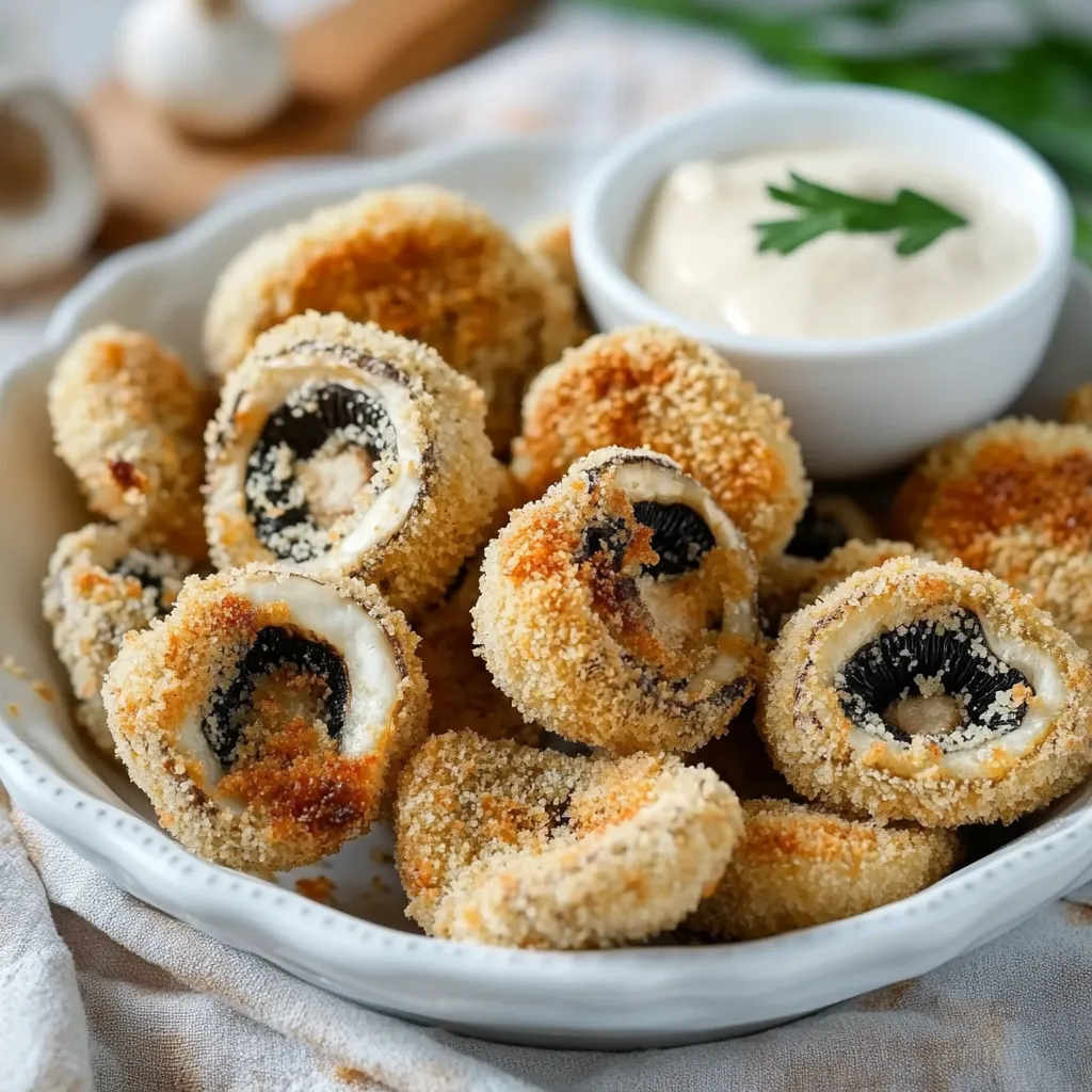 Ein weißer Teller mit frisch zubereiteten, frittierten oder gebackenen, in einer Sauce gegebenen, kleinen, frittierten oder gebacketen Gerichten.