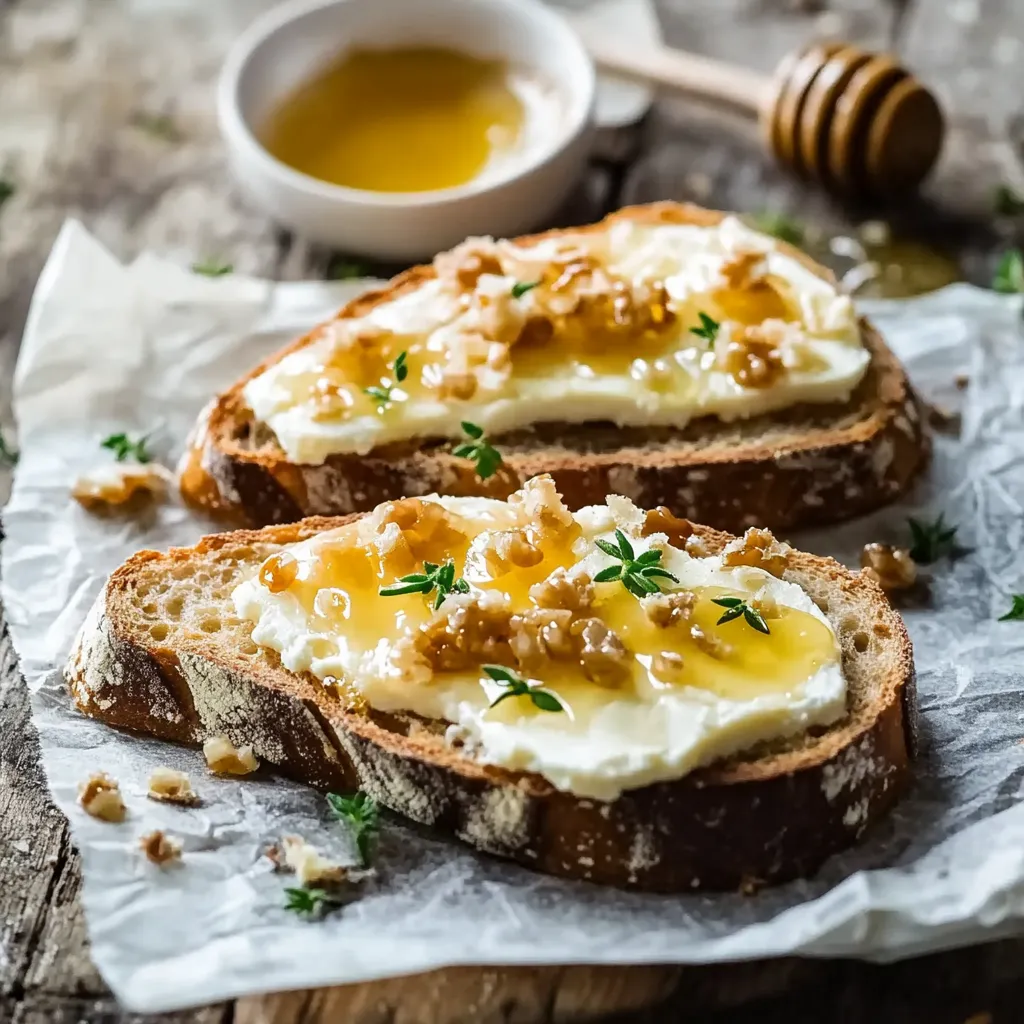 Zwei Scheiben Toast mit Butter und Zwiebeln auf einem Tisch.