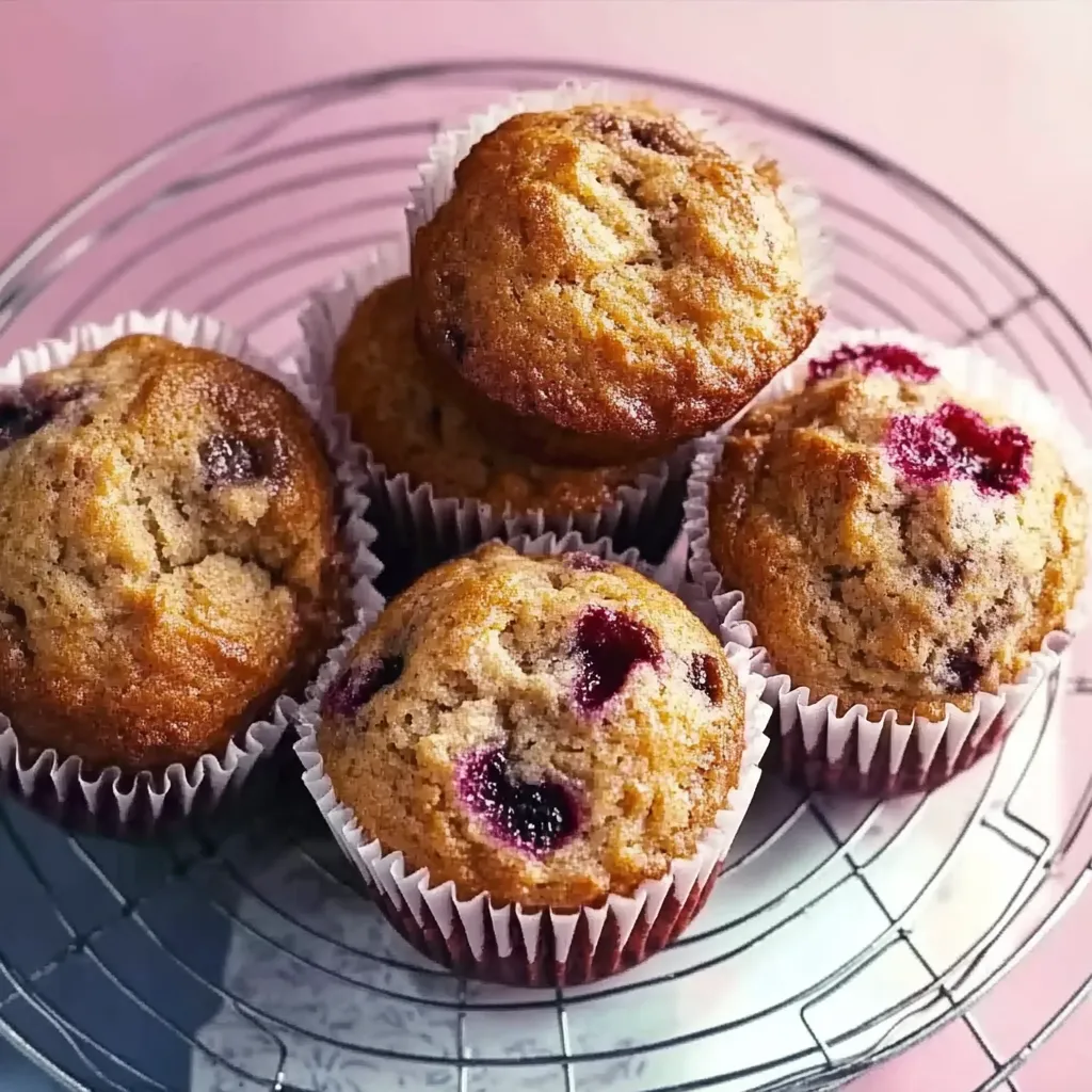 Eine Platte mit sechs Muffins auf einem Teller.