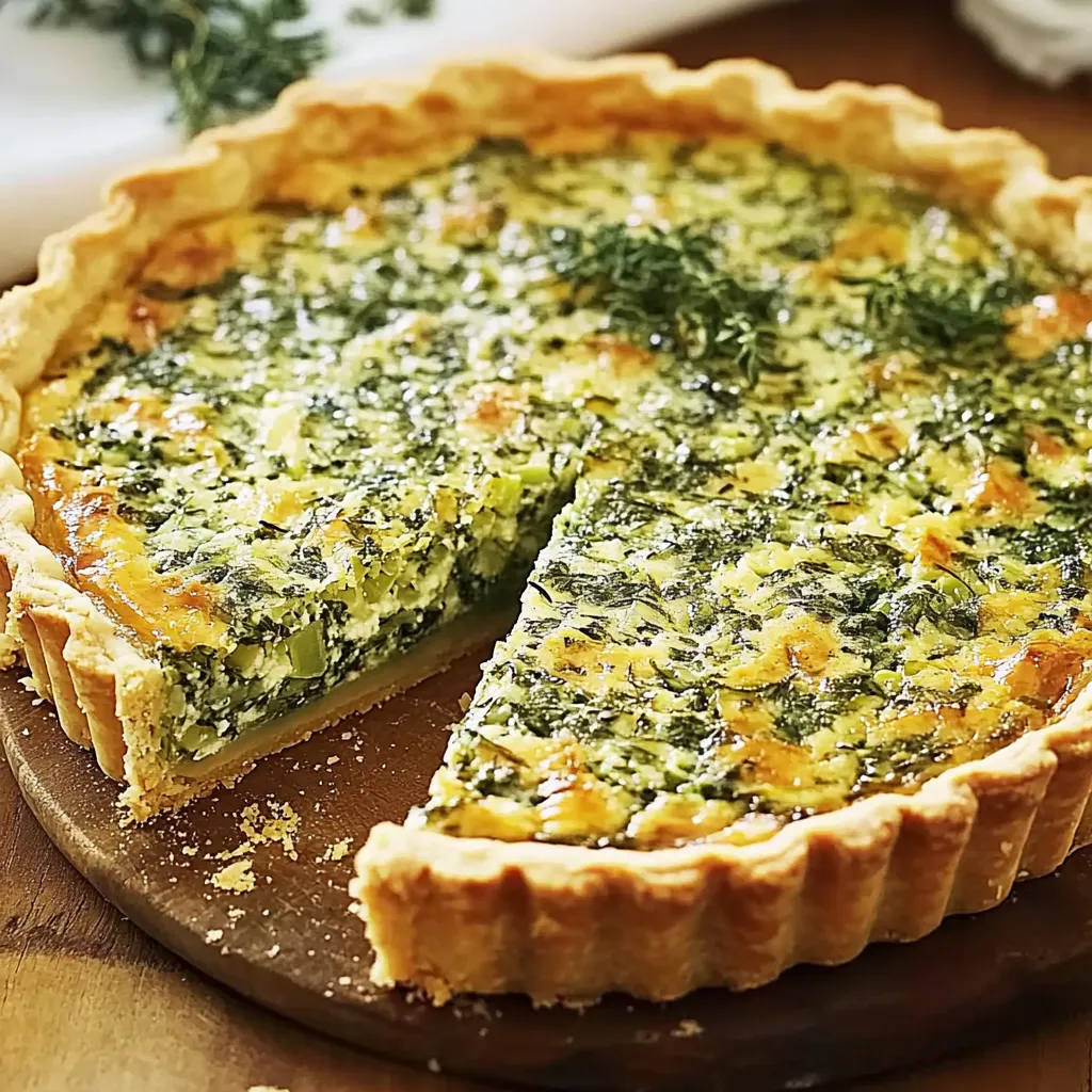 Ein Stück Käsekuchen auf einem Holzfuß.