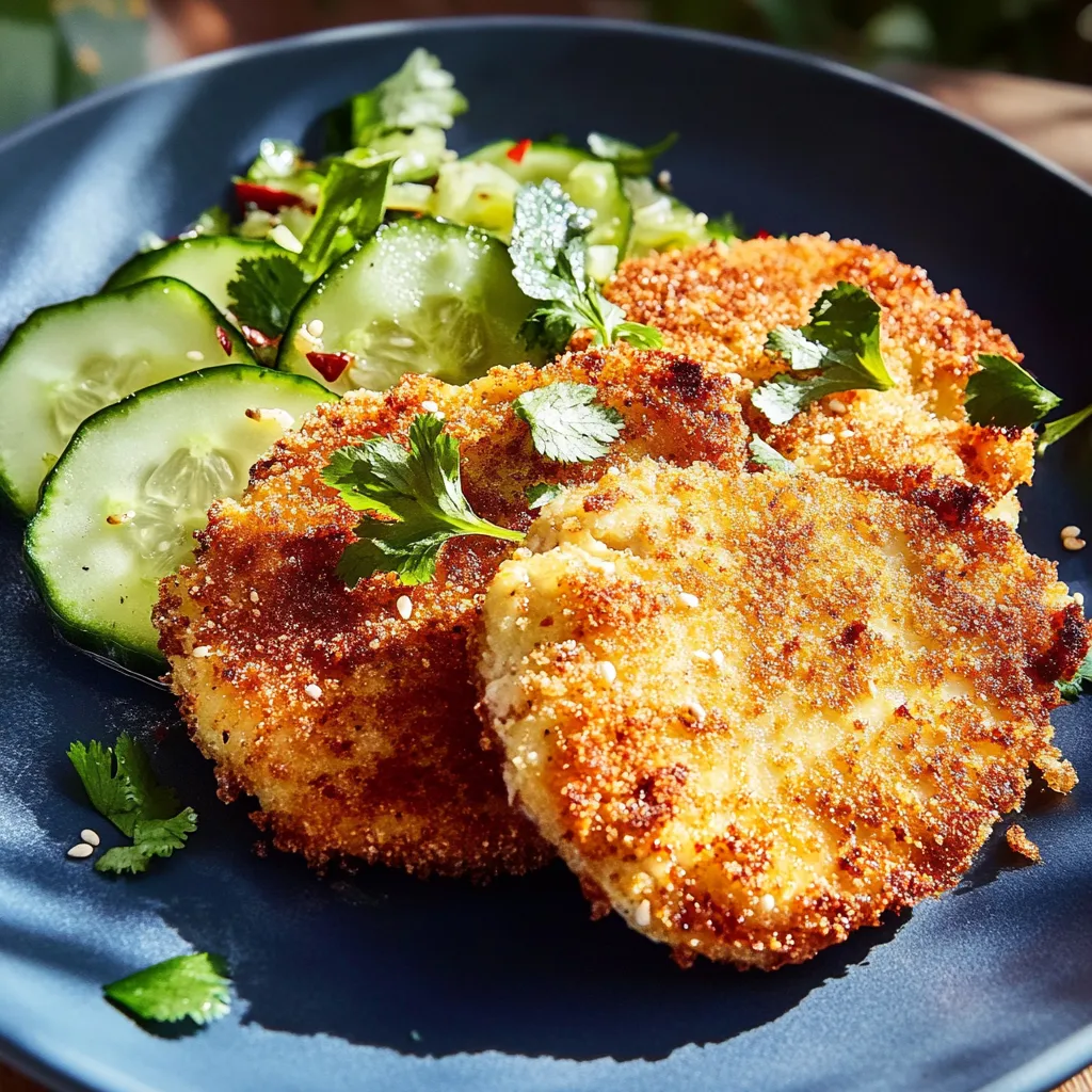 Ein Plate mit zwei Scheiben Käse und Zwiebeln.