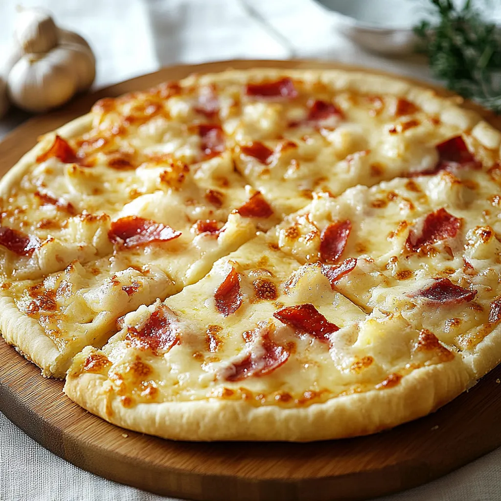 Eine pizza mit vielen Zutaten wie Käse, Tomaten, Zwiebeln und Salz auf einem Tisch.