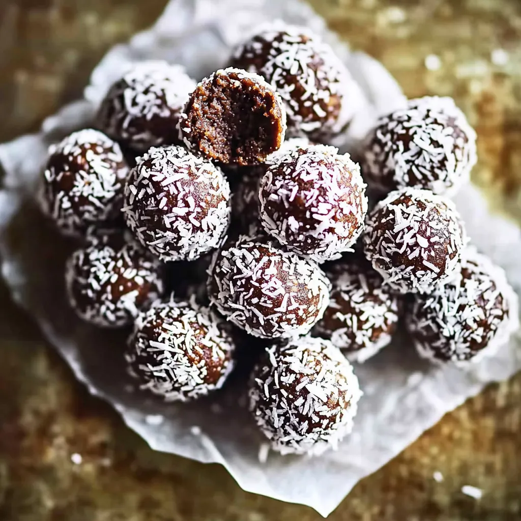 Eine Gruppe von 14 kugeligen, mit Rice-Krusten bedeckten, süßen Desserts auf einem Tuch.
