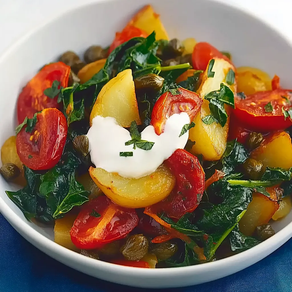 Ein weißes Ding mit Mayonnaise auf einem Tomaten.
