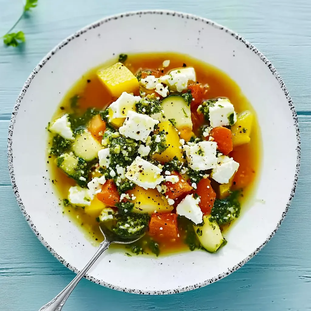 Ein weißer Teller mit einer Mischung aus Gemüse, darunter Karotten, Zucchini und Kokosmelasse.
