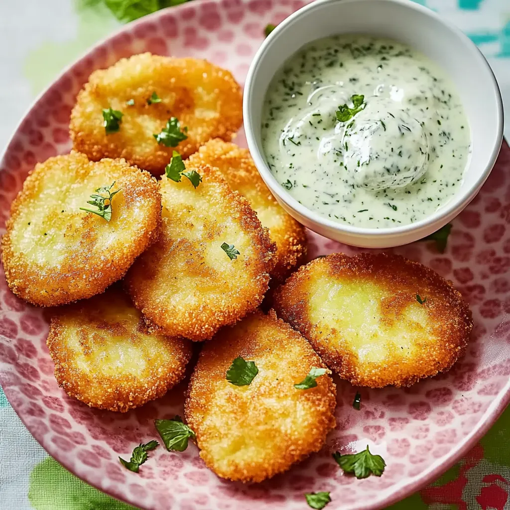 Ein weißer Teller mit frisch zubereiteten Pommes frites, die in einem weißen Behälter mit einer cremigen Sauce serviert werden.