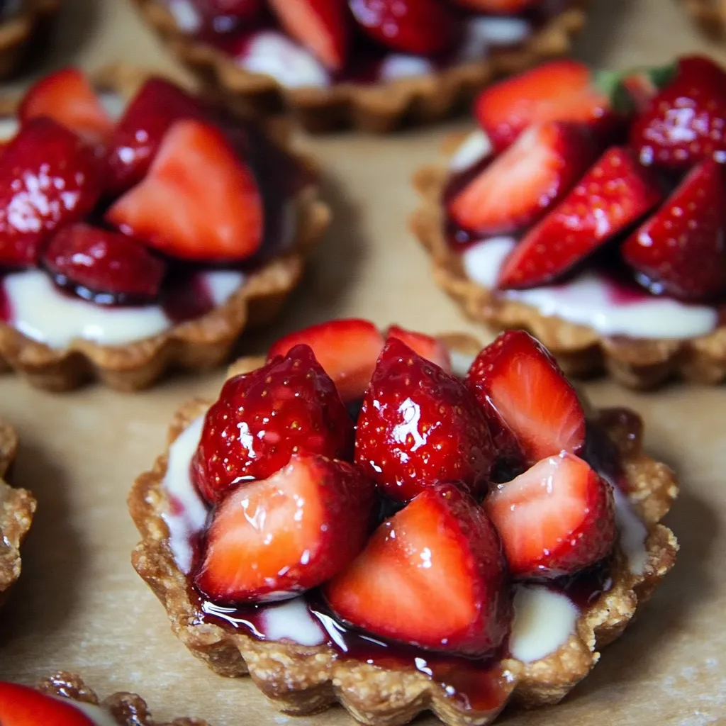 Ein Strawberry Shortcake mit Strawberries und Zitrone.