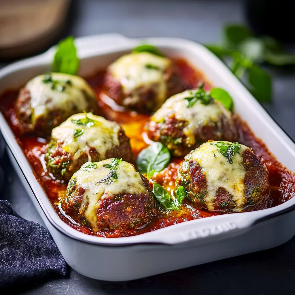 Ein weißer Teller mit einer Mischung aus Käse, Spinat und Tomaten.