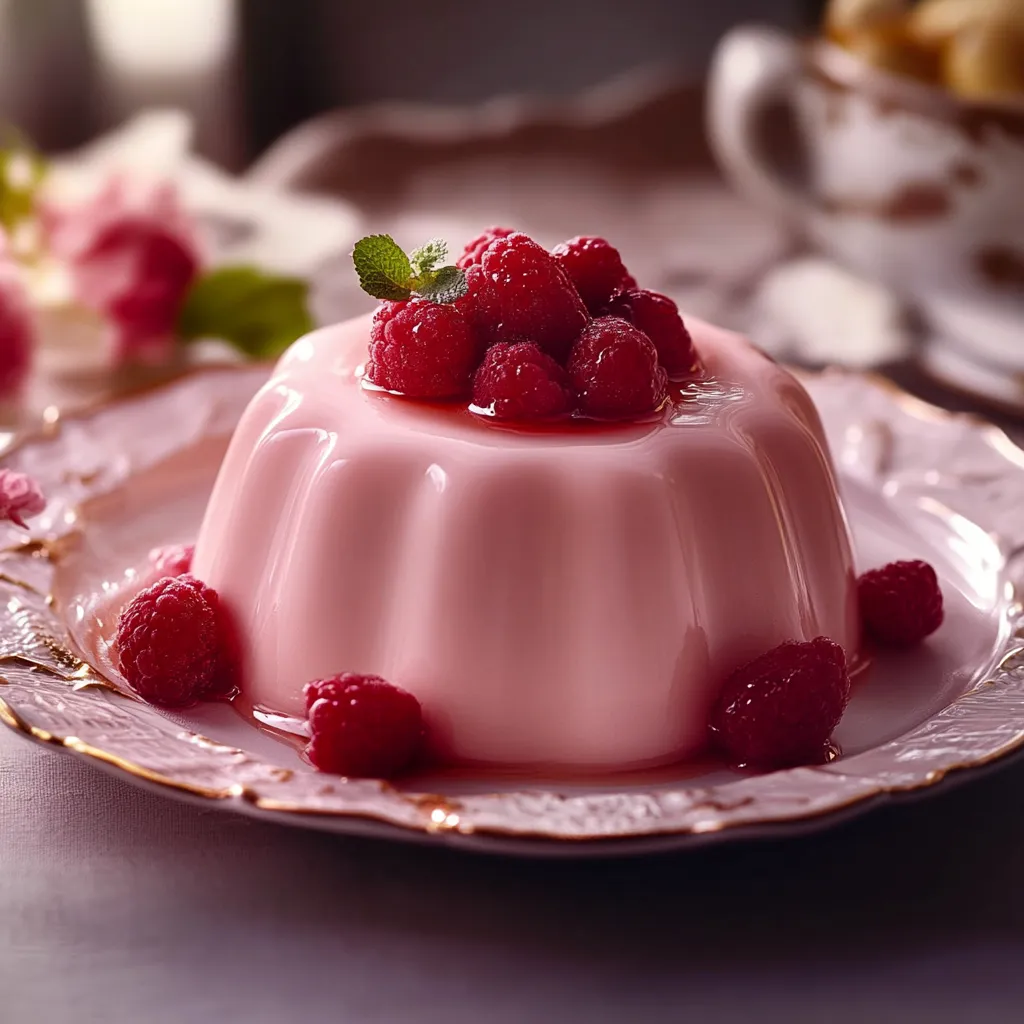 Eine Schokoladengugelhupf mit Raspberrys auf einem weißen Teller.