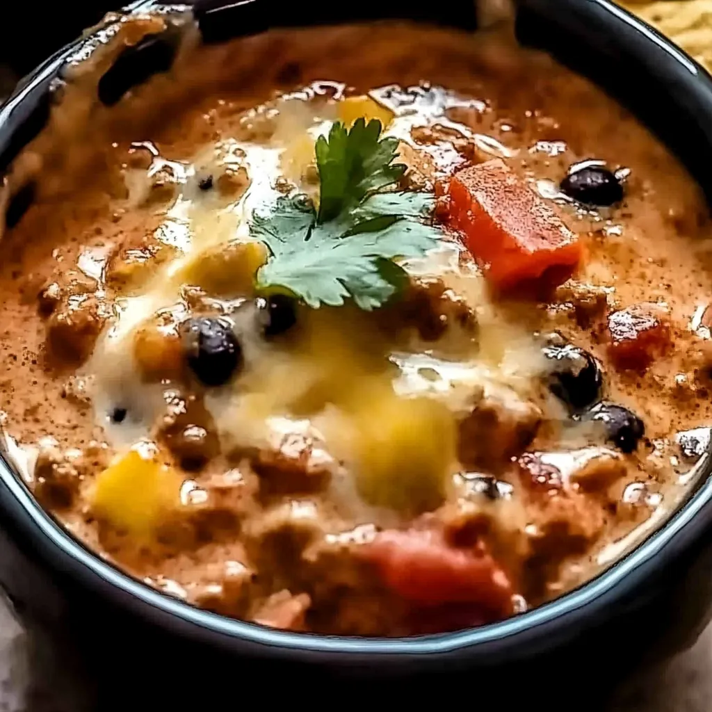 Ein schwarzer Topf mit einer Mischung aus Kartoffeln, Tomaten, Paprika, Zwiebeln und Käse.