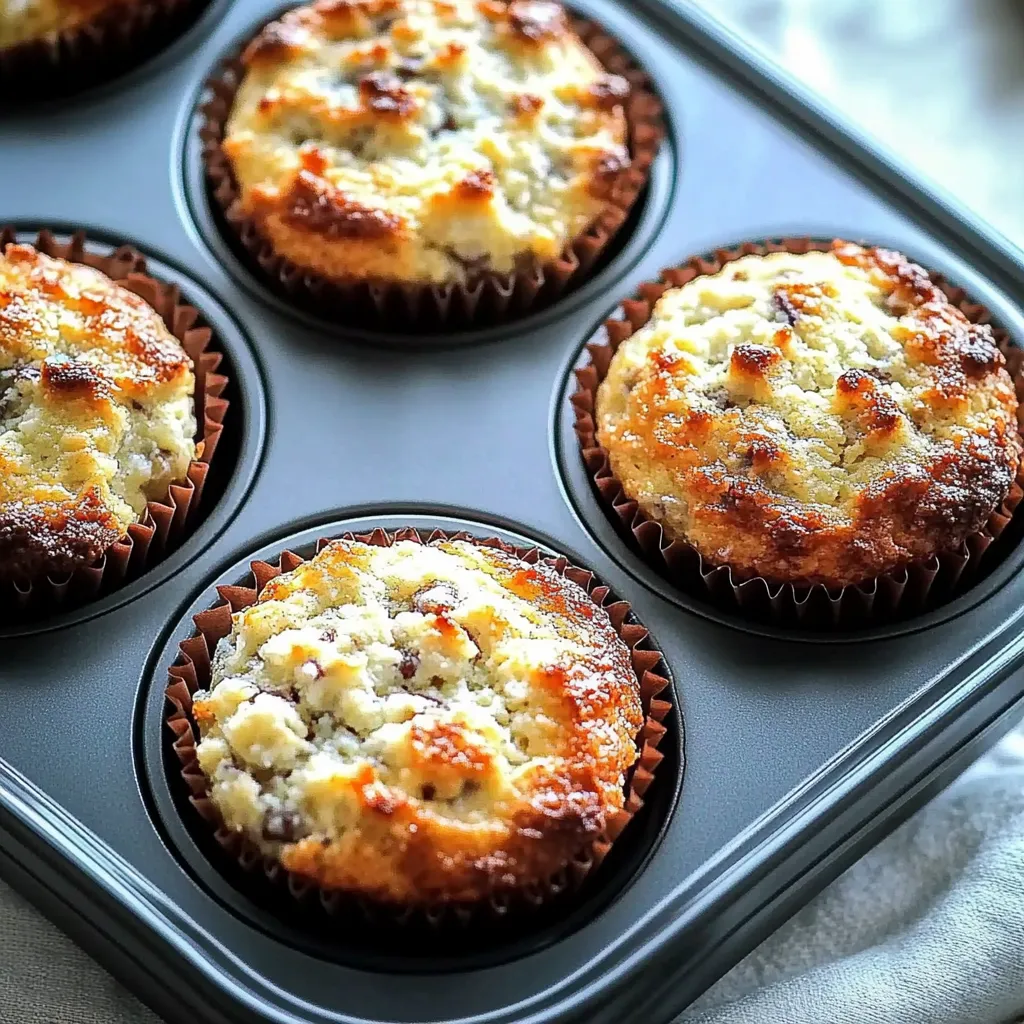 Ein Tray mit 12 Muffins, die in einem Muffinpan gegangen sind.