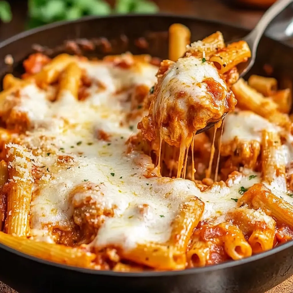 Eine Schüssel mit Penne-Nudels und Käse-Sauce.