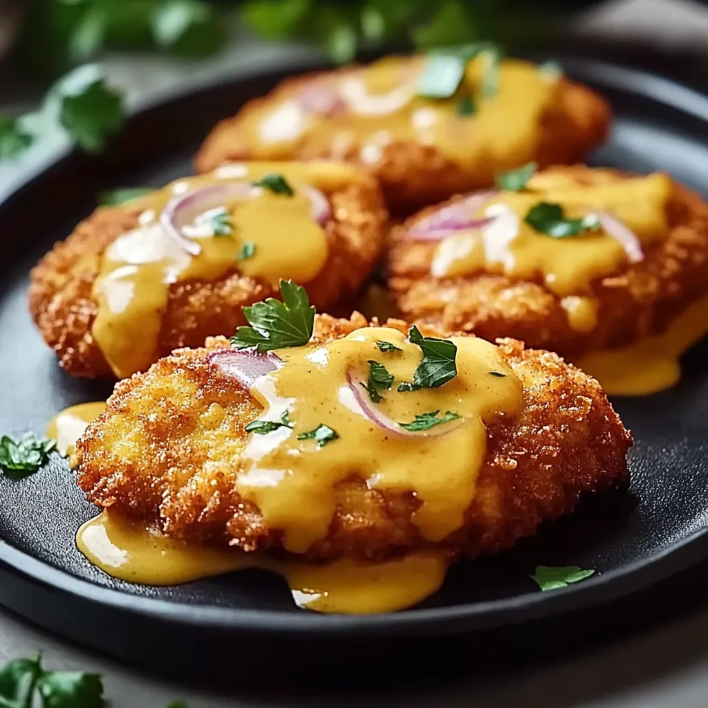 Ein Plate mit zwei Portionen von Käse-Knödel mit Sauce auf einem Teller.