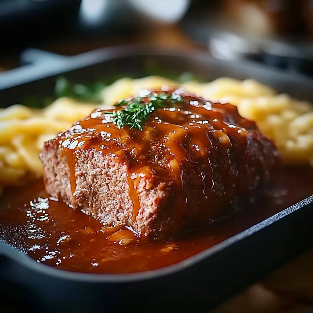 Ein Steak mit Sauce auf einem Teller.
