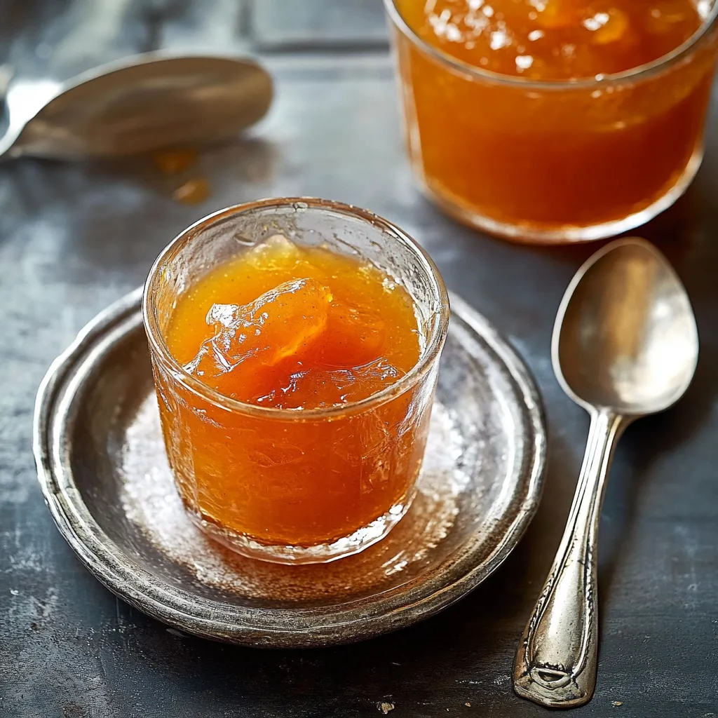 Ein Glas mit Orange-Saft in einer Schüssel auf einem Tisch.