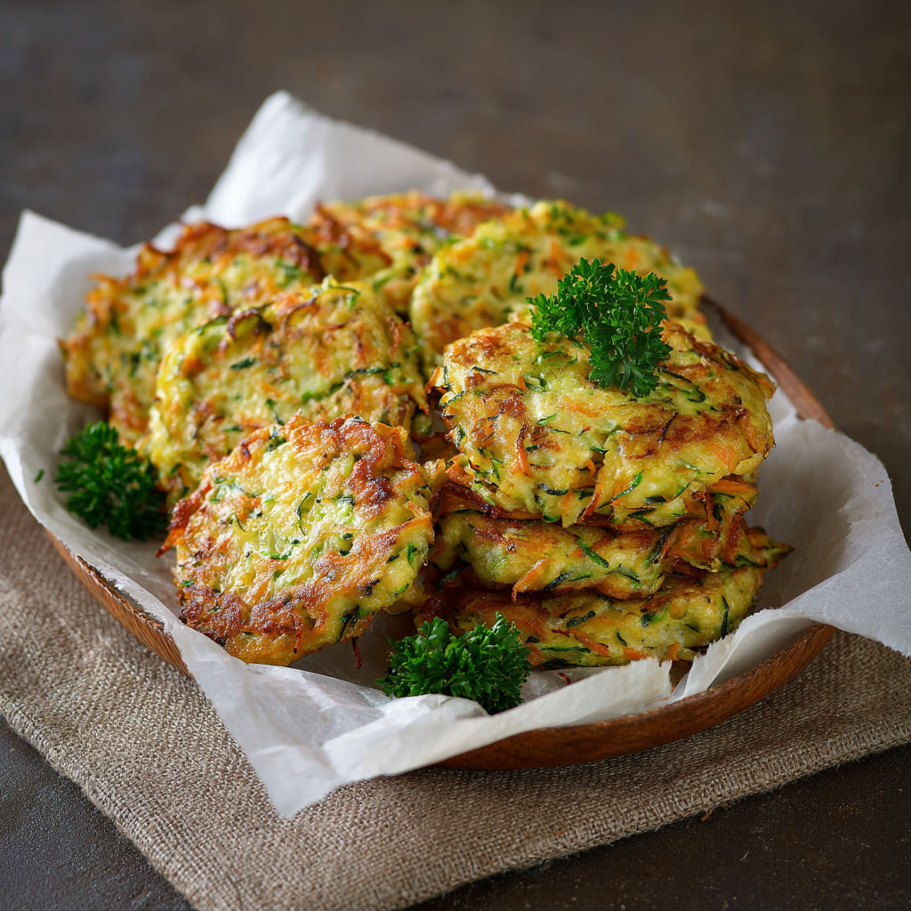 A plate of food with a green topping.