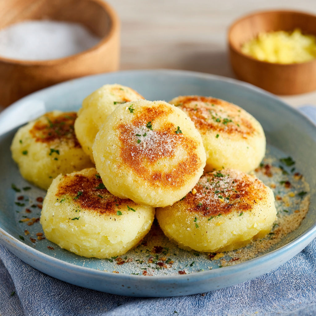 A plate of Quarkkeulchen.