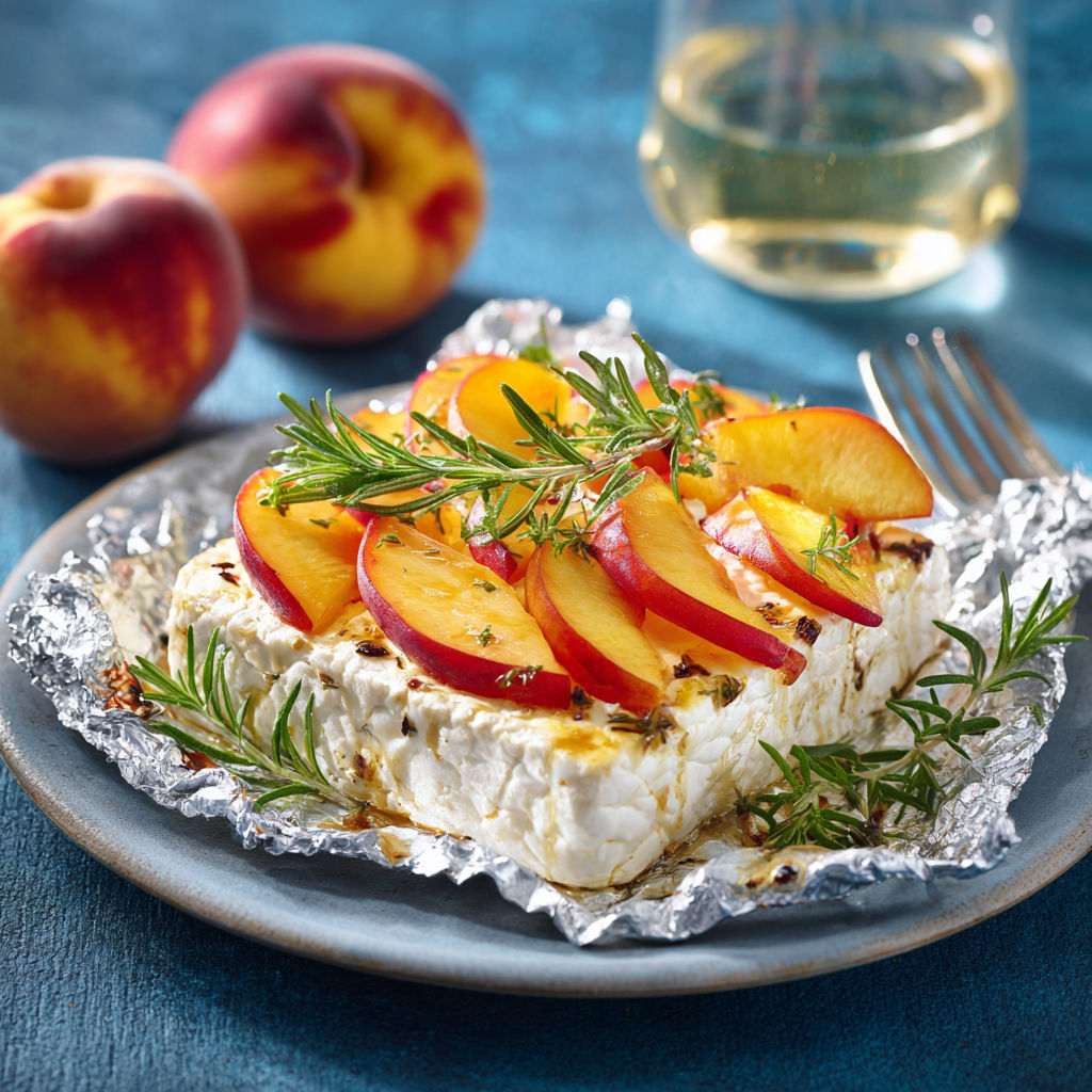 A plate of food with a fork and a glass of wine.