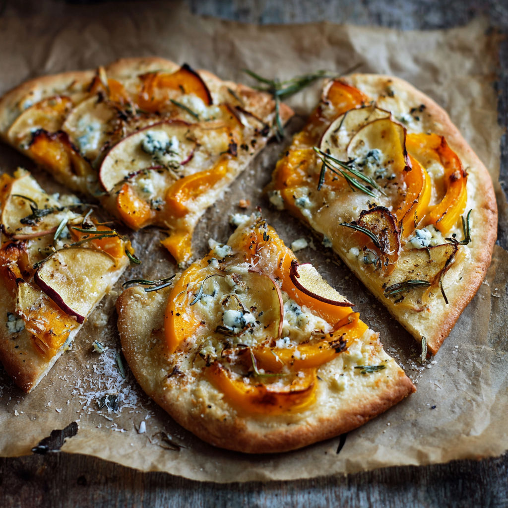 A slice of pizza with a white crust and toppings of peppers and cheese.