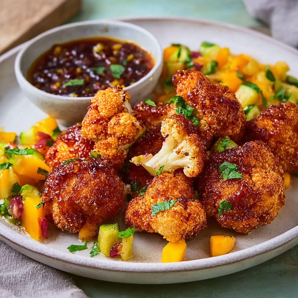 A plate of food with a bowl of sauce.
