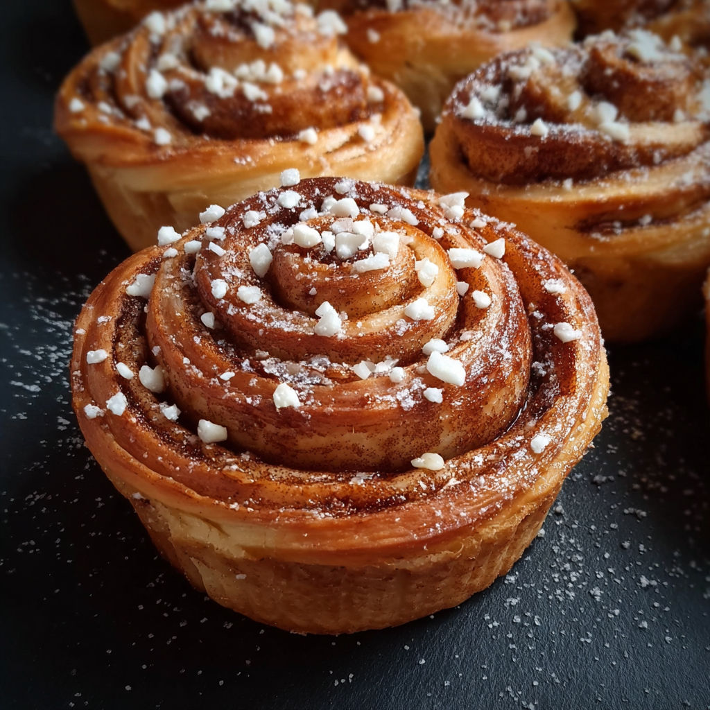 A pastry with a sugar coating.