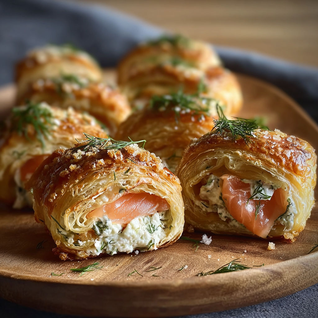 A plate of food with a piece of fish and a pastry.