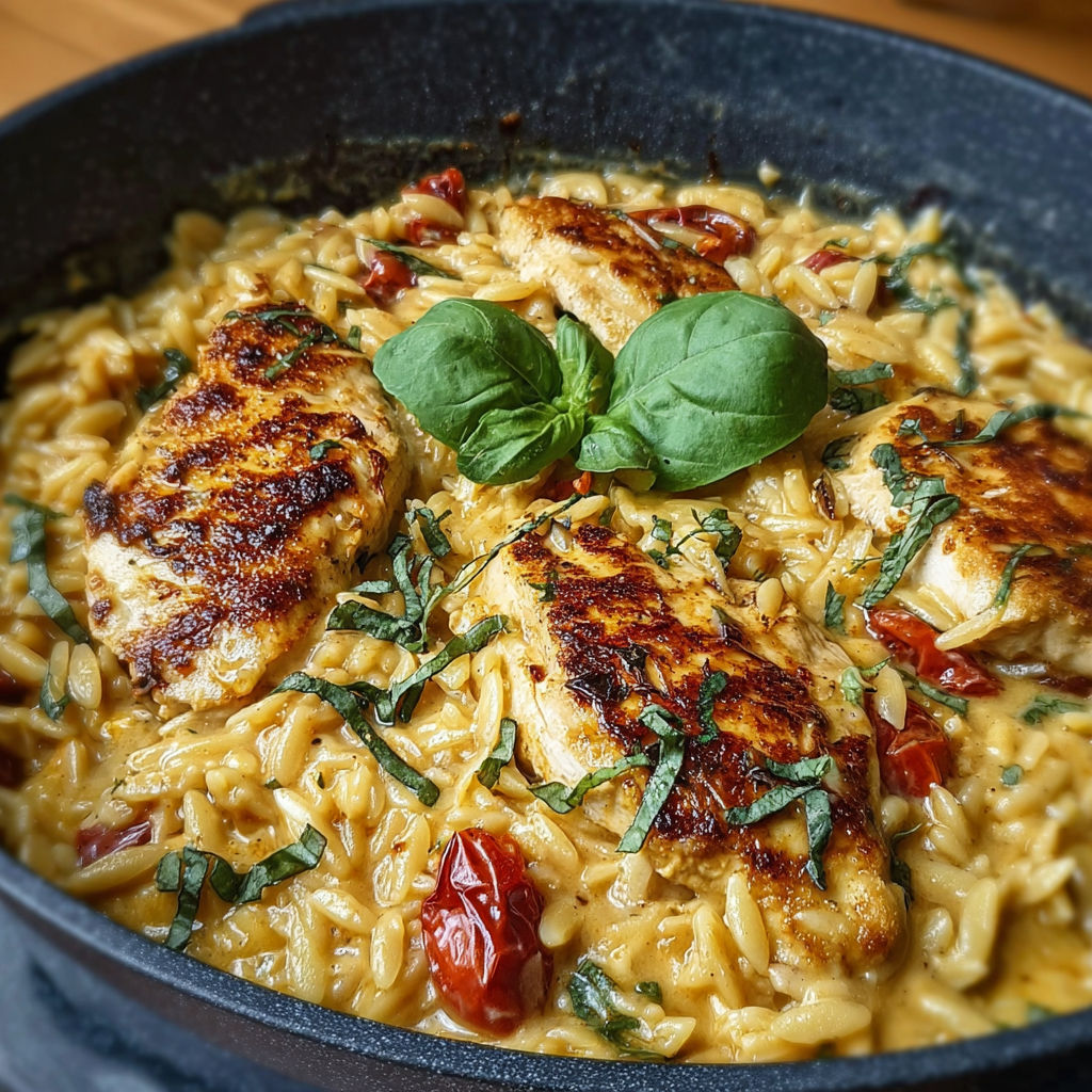 A bowl of food with chicken and spinach.