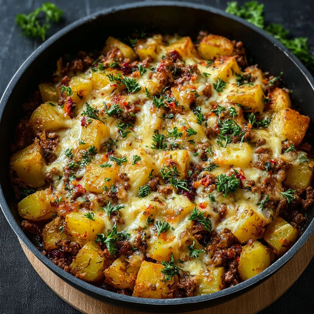 A close up of a delicious looking meal.