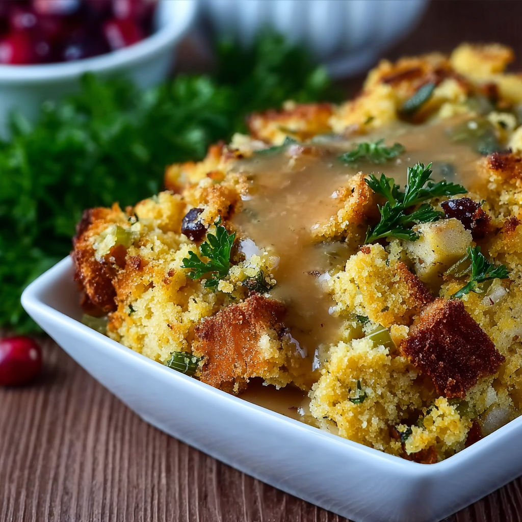 A white bowl filled with a casserole dish.