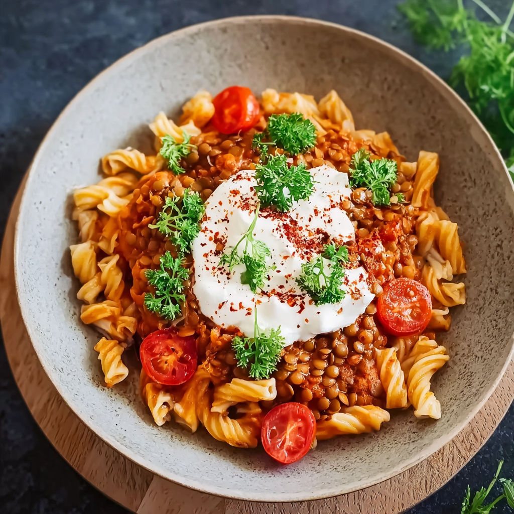 A bowl of pasta with tomatoes and cheese.