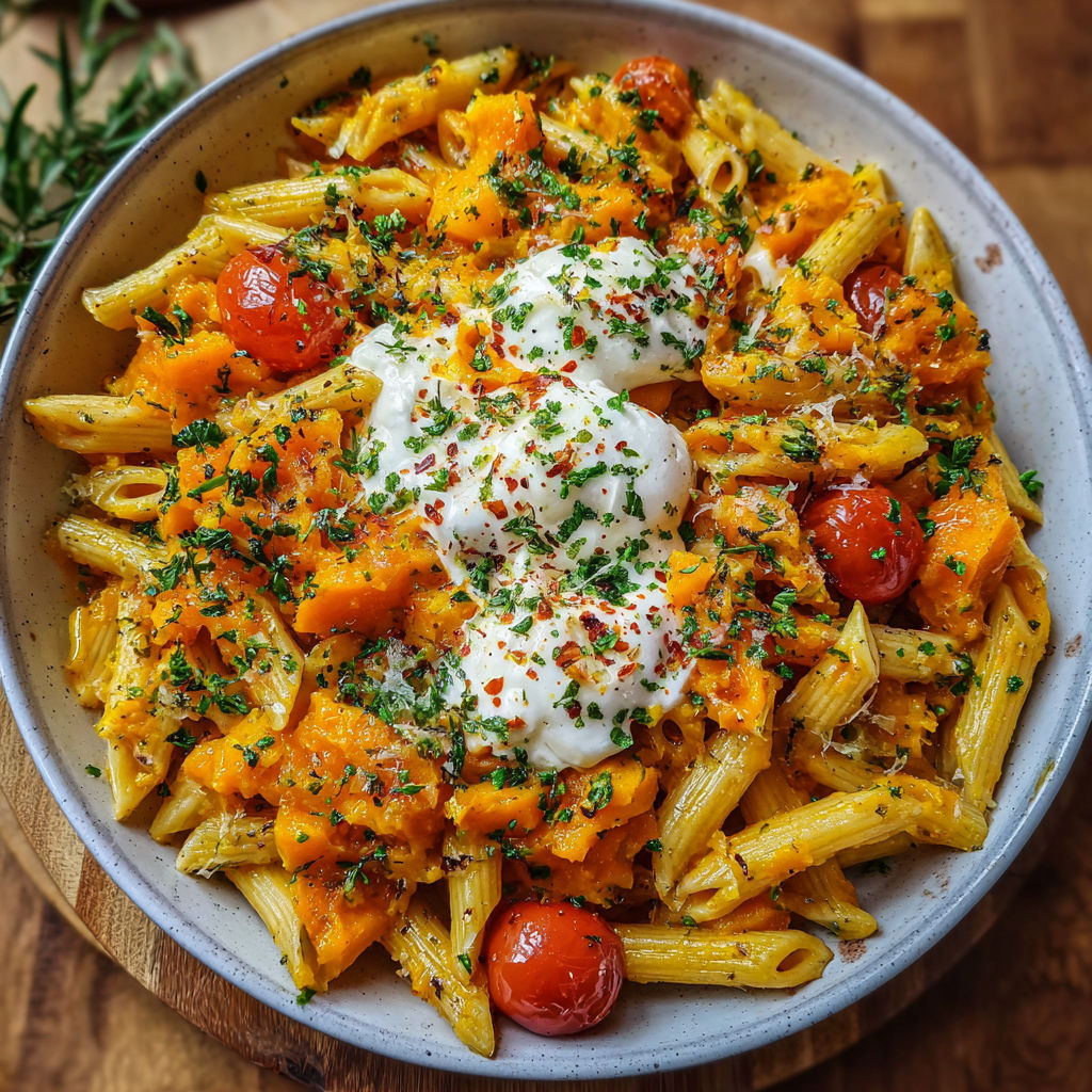 A bowl of pasta with tomatoes and cheese.