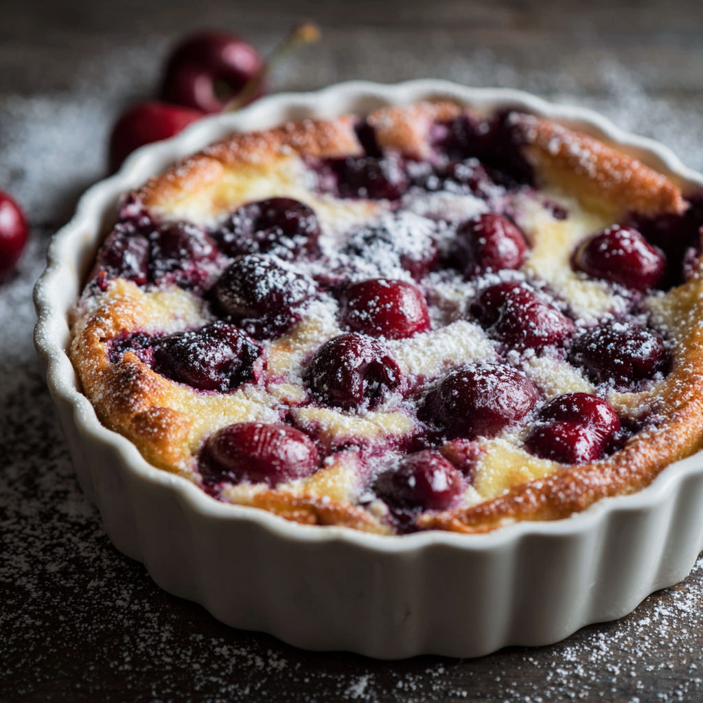 A white plate with a blueberry crumble dessert.