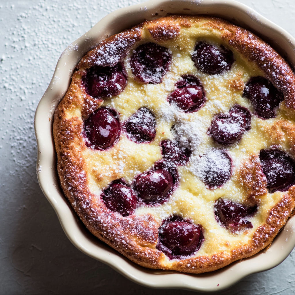 A cake with berries on top.