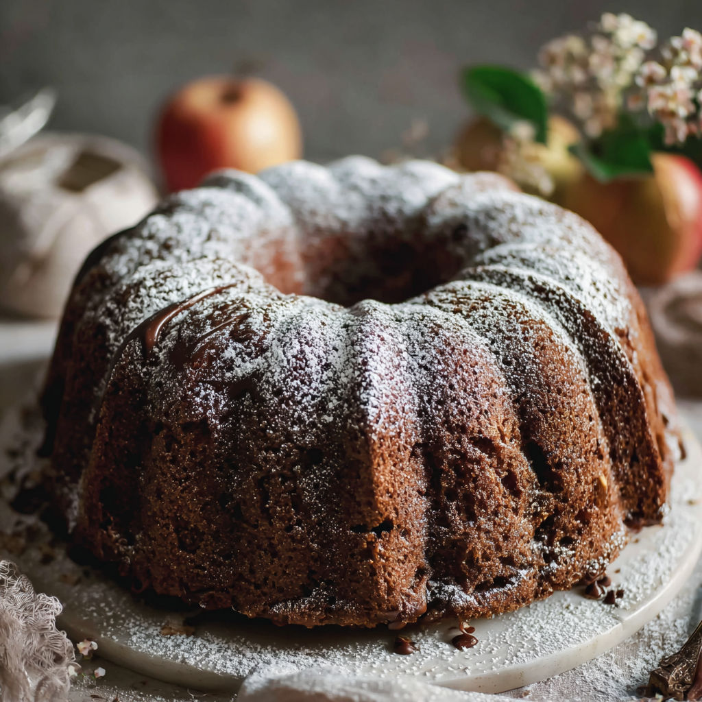 A cake with a white frosting and a brown top.