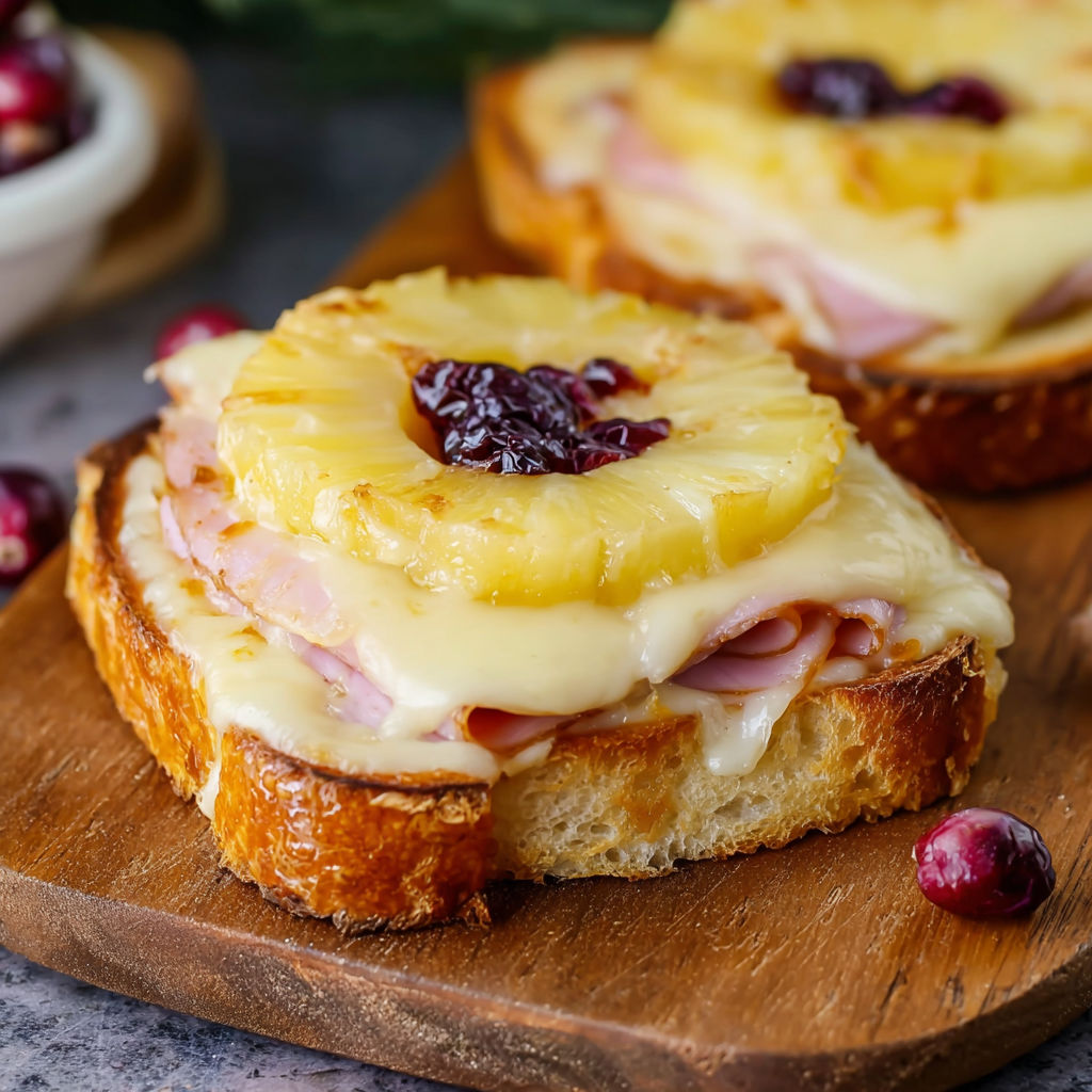 A slice of pineapple upside down cake.