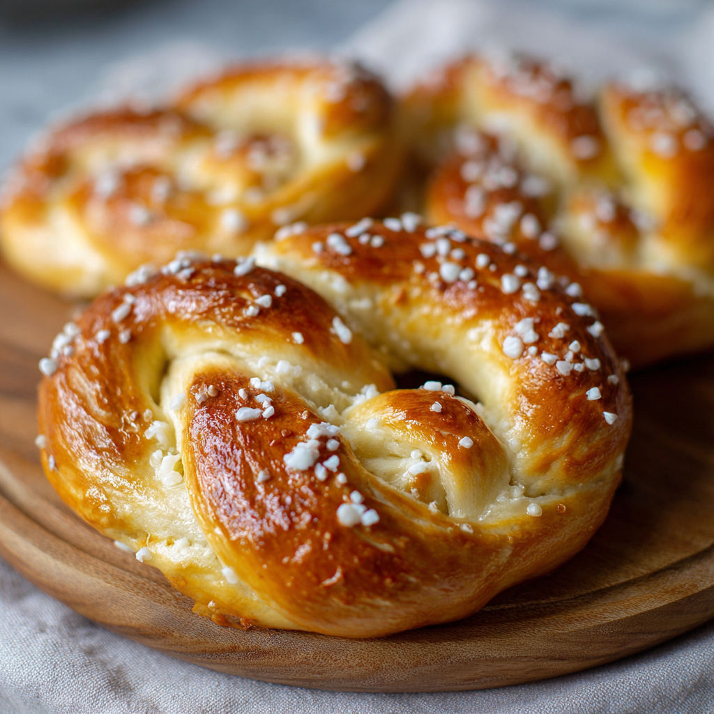 A plate of Martinsbrezel.