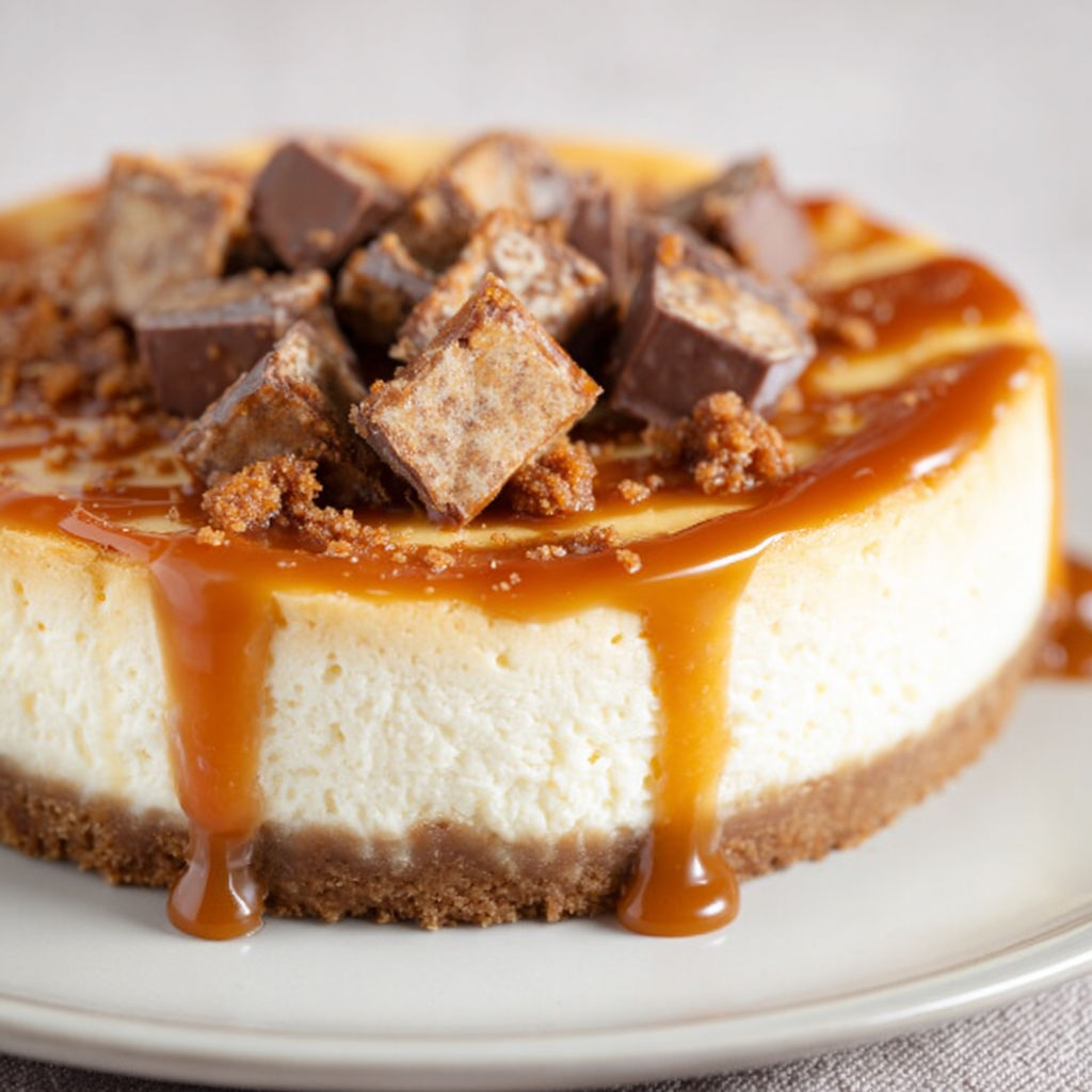 A slice of cheesecake with chocolate drizzled on top.