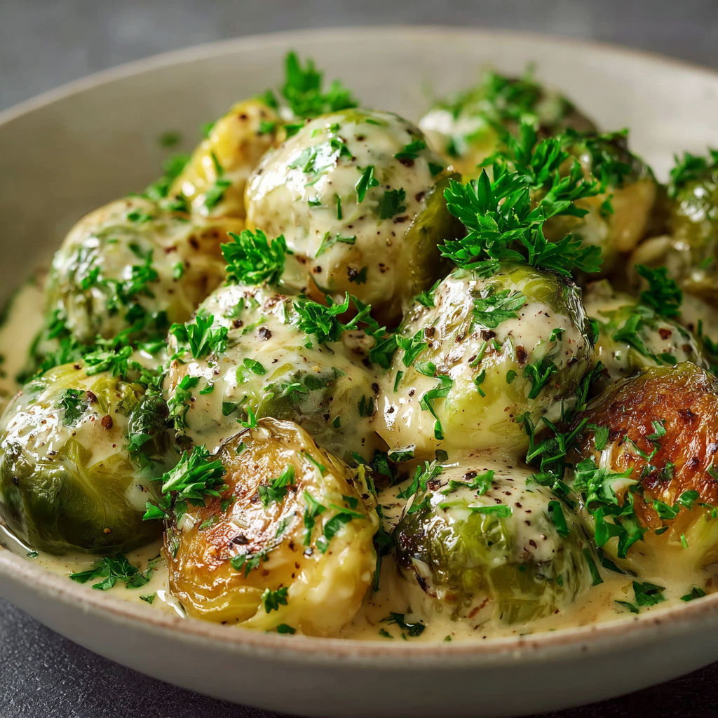 A bowl of food with green vegetables.